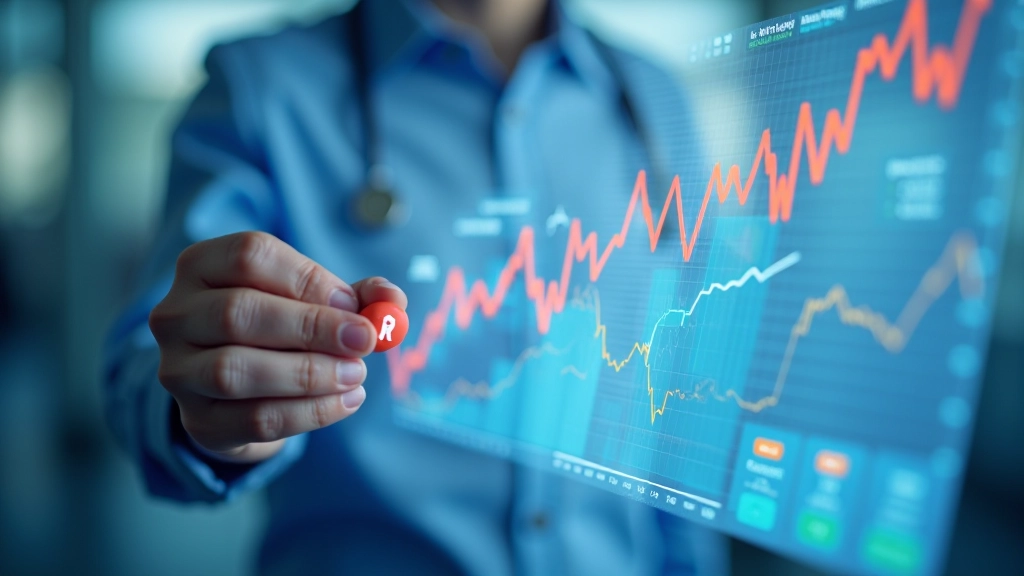 Graf PMI indexu s vyznačením hranice 50 bodů, znázorňující expanzi a kontrakci