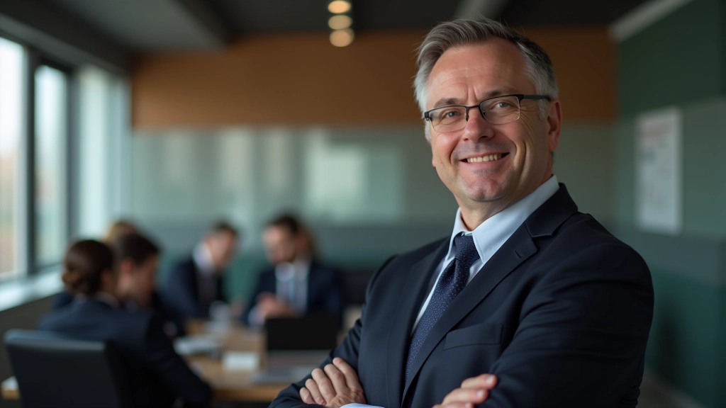 Vedoucí týmu v místnosti s personálem diskutuje o nových projektech a objednávkách