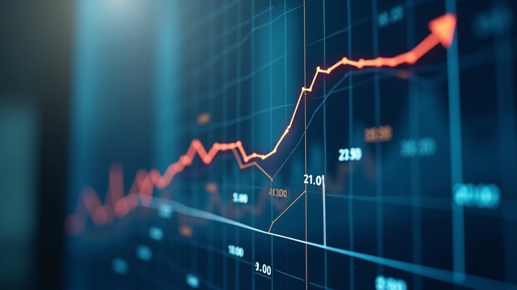 Graf s PMI indikátorem a hospodářským cyklem, body obratu vyznačeny šipkami