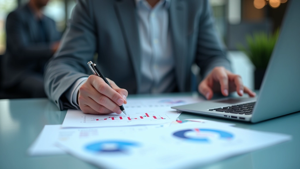 Analytik pracující s ekonomickými daty a PMI statistikami